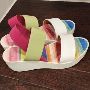The FLEXX Wedge Colorful Italian Strappy Sandals